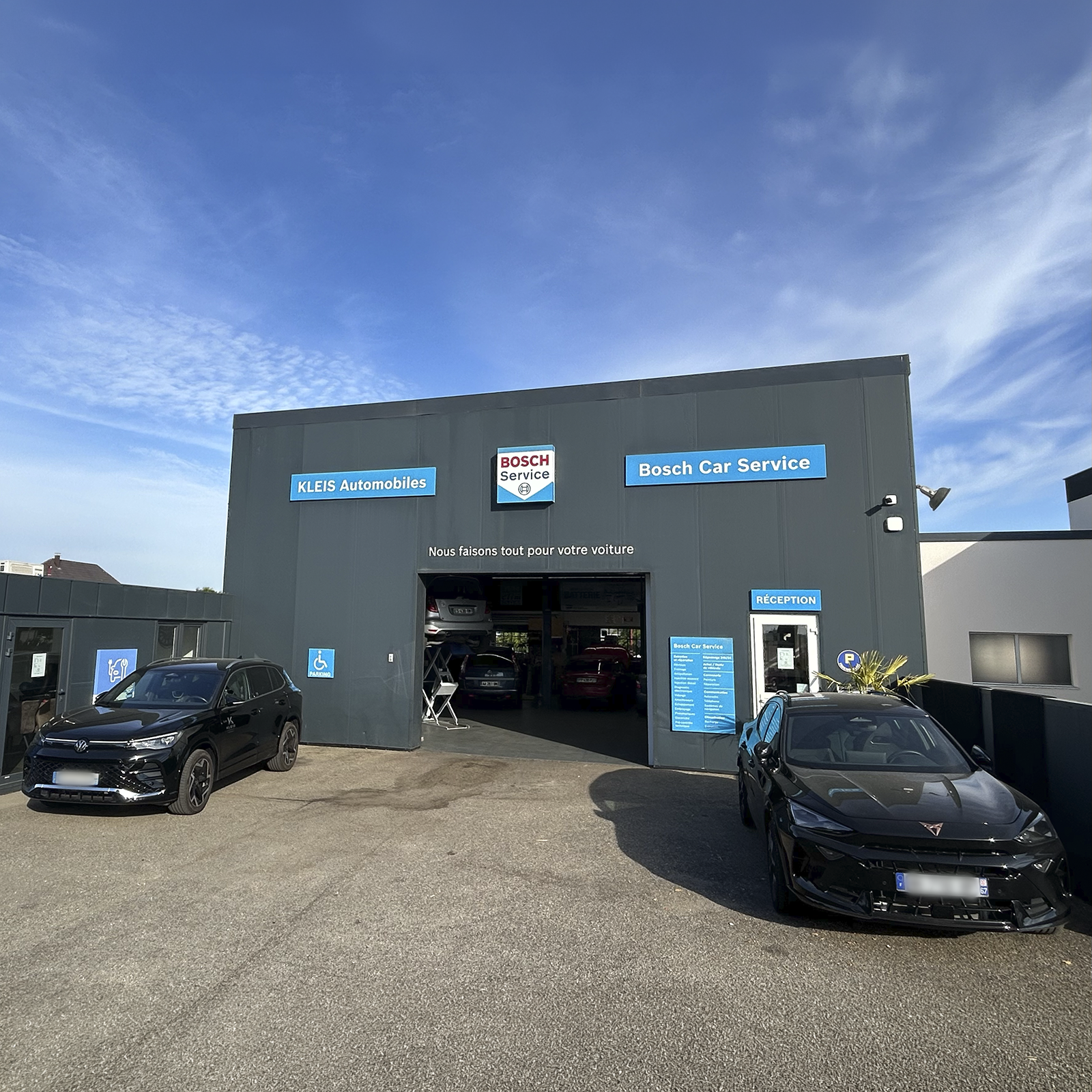 Photo du garage
